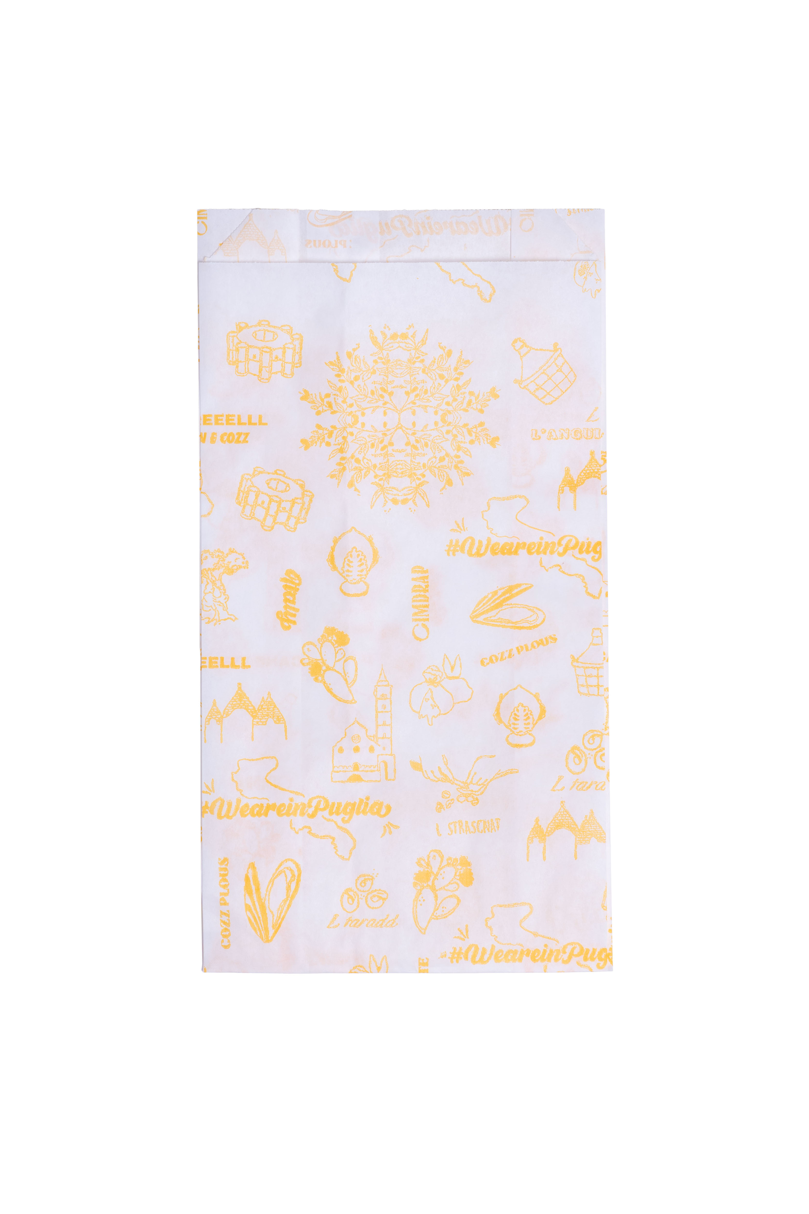 Sacchetti antigrasso bianchi